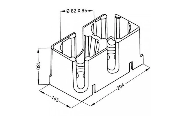 Tassenhalter, Becherhalter 3 Tassenhalter, Becherhalter