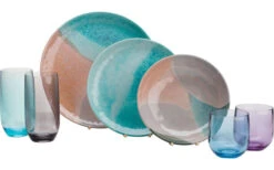 Flamefield Dunes And Sea Geschirr-Set 12 Tlg. -Campinggeschirr Zubehör Geschäft 260335 1856550