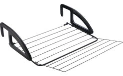 Metaltex Bries Heizungs- Und Balkonwäschetrockner Schwarz