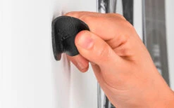 Silwy® Flex Magnethaken Inkl. Metall-Nano-Gel-Pads 5 Cm 8-tlg. Schwarz -Campinggeschirr Zubehör Geschäft 297701 2083202