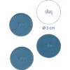 Silwy® Magnet-Pads 5 Cm 4er Set Blau 2 Silwy® Magnet-Pads 5 Cm 4er Set Blau -Campinggeschirr Zubehör Geschäft 336512 2516927