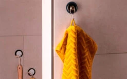 Silwy® Clever Magnethaken Inkl. Metall-Nano-Gel-Pad 5 Cm 2 Tlg. Schwarz -Campinggeschirr Zubehör Geschäft 336851 2581283 1