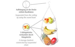 Wenko Triago Küchenampel, Hängekorb 73 X 33 Cm