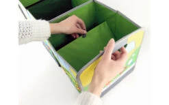 VW Collection T1 Bulli Faltbox Petrol / Blau -Campinggeschirr Zubehör Geschäft 393013 2858099