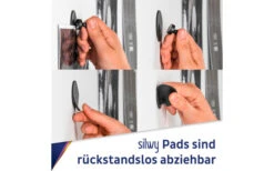 Silwy® Flex Magnet-Pins Inkl. Metall Nano Gel Pads -Campinggeschirr Zubehör Geschäft 435402 3102375