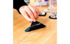 Silwy® Metall Nano Gel Untersetzer Eckig 8,3 X 8,3 Cm Blau -Campinggeschirr Zubehör Geschäft 435531 3104271