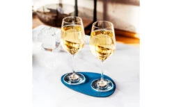 Silwy® Metall Nano Gel Platzset Leder-Look 20 Cm Blau -Campinggeschirr Zubehör Geschäft 435564 3104175