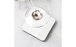 Silwy® Metall Nano Gel Untersetzer Eckig 8,3 X 8,3 Cm Blau -Campinggeschirr Zubehör Geschäft 435624 3104247