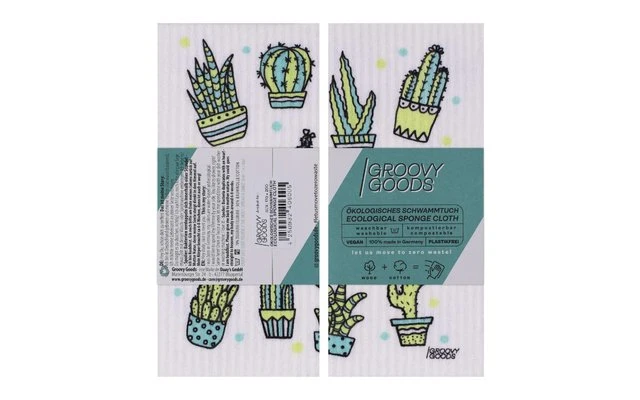 GroovyGoods ökologisches Schwammtuch 20 X 17 Cm Avocado 8 GroovyGoods ökologisches Schwammtuch 20 X 17 Cm Avocado – Bild 6