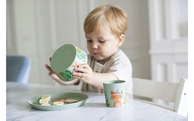 Koziol Organic Kids Set Kindergeschirr Set 3-tlg. Red 8 Koziol Organic Kids Set Kindergeschirr Set 3-tlg. Red – Bild 6