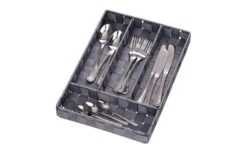 Wenko Besteckkorb Adria Grau