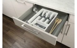 Wenko Besteckkasten 5 Fächer -Campinggeschirr Zubehör Geschäft 482501 3163415