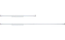 Teleskop-Kleiderstange Mit Saugfüßen 80-130cm -Campinggeschirr Zubehör Geschäft 489123 3818290