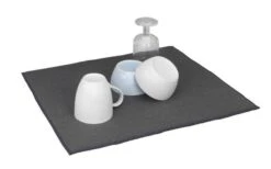 Wenko Mikrofaser Abtropfmatte Miko Blau -Campinggeschirr Zubehör Geschäft 492272 3504779