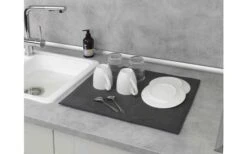 Wenko Mikrofaser Abtropfmatte Miko Blau -Campinggeschirr Zubehör Geschäft 492428 3504797