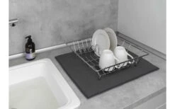 Wenko Mikrofaser Abtropfmatte Miko Blau -Campinggeschirr Zubehör Geschäft 492443 3504803