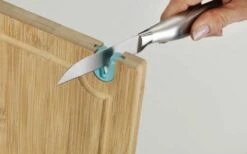 Wenko Schneidebrett Mit Messerschärfer 23 X 33 X 1,5 Cm -Campinggeschirr Zubehör Geschäft 495738 3511513