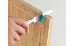 Wenko Schneidebrett Mit Messerschärfer 23 X 33 X 1,5 Cm -Campinggeschirr Zubehör Geschäft 495780 3511558