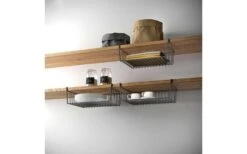 Metaltex Kanguro LAVA Schrankkorb Schwarz -Campinggeschirr Zubehör Geschäft 497477 3346556