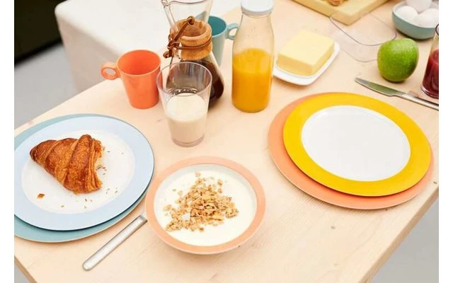 Mepal Wave Frühstücksteller 230 Mm Nordic Green 3 Mepal Wave Frühstücksteller 230 Mm Nordic Green