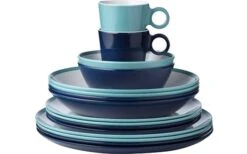 Mepal Flow Schale 400 Ml Ocean Blue -Campinggeschirr Zubehör Geschäft 510905 3436208