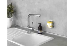 Wenko Turbo-Loc Edelstahl Schwammhalter Rostfrei, Befestigen Ohne Bohren -Campinggeschirr Zubehör Geschäft 516248 3543938