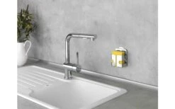 Wenko Turbo-Loc Edelstahl Schwammhalter Rostfrei, Befestigen Ohne Bohren -Campinggeschirr Zubehör Geschäft 516854 3543944