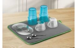 Metaltex Softex Microfaser Abtropfmatte Türkis -Campinggeschirr Zubehör Geschäft 526316 3422696 1