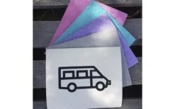 Pufz Schwedisches Geschirrtuch Wohnwagen Muster Lila -Campinggeschirr Zubehör Geschäft 552817 3623197 3