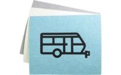 Pufz Schwedisches Geschirrtuch Wohnwagen Muster Grau -Campinggeschirr Zubehör Geschäft 553297 3623176 4