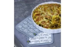 Pufz Topflappen Wohnwagen Weiß/grau 2er Pack -Campinggeschirr Zubehör Geschäft 553471 3686156