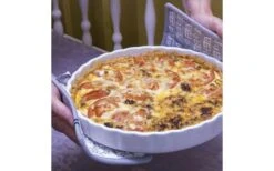 Pufz Topflappen Wohnwagen Weiß/grau 2er Pack -Campinggeschirr Zubehör Geschäft 553861 3686168