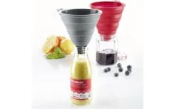 Westmark Trichter Set 2 Teilig Rot/grau -Campinggeschirr Zubehör Geschäft 556006 3620870