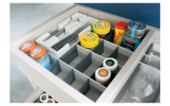 Purvario Pure Light Edition Stauleisten Set Für Schubladen 8 Stück Anthrazit / Grey -Campinggeschirr Zubehör Geschäft 572606 3908174