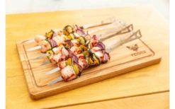 Fennek Holzschneidebrett Klein 30 X 18 X 1,5 Cm -Campinggeschirr Zubehör Geschäft 594527 4318719