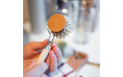 Chinchilla Wechselköpfe 3 Stück Aus Holz Inklusive Spülbürste -Campinggeschirr Zubehör Geschäft 613887 4445459