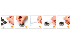 Metaltex Shake-It Gewürzstreuer Set 12 Gläser -Campinggeschirr Zubehör Geschäft 647478 4562547