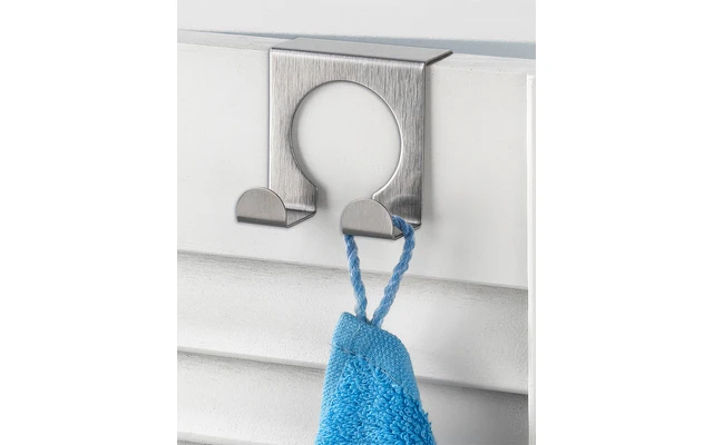 Wenko Tür-Doppelhaken Edelstahl 3 Wenko Tür-Doppelhaken Edelstahl