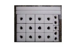 Transport Gläserschutz Aus Schaumstoff 17-tlg. -Campinggeschirr Zubehör Geschäft 8895 108240